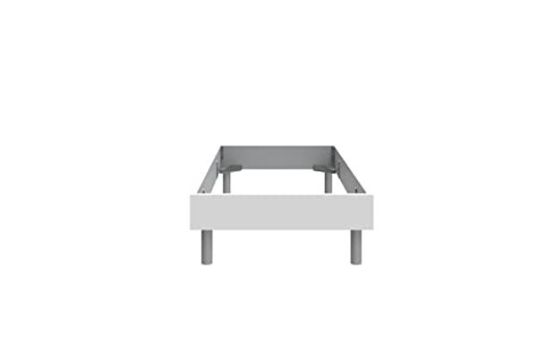 Bettgestell >Easy Beds< (BxHxT: 109x46x210 cm) in weiß - 109x46x210cm (BxHxT)