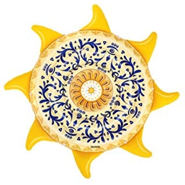 Badeinsel Mediterrane Sonne Ø 207 x 22 cm