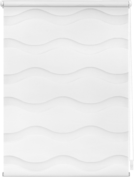 Lichtblick Sonnenschutzsysteme GmbH Doppelrollo Stockholm 70 cm x 150 cm (BxL) Weiß Duo Rollo in extravagantem Stil; Klemm- und schraubbar; Lichtdurchlässig und blickdicht Bild 5