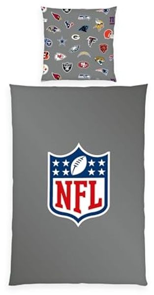 NFL Bettwäsche NFL, Renforcé, 2 teilig, Wendebettwäsche