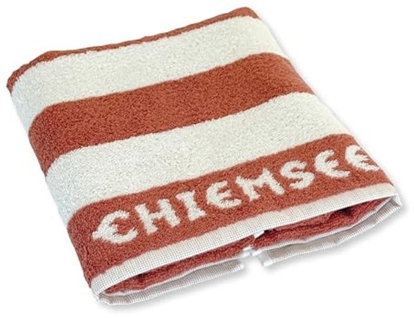Chiemsee Handtücher 100% Baumwolle, Frottier, gestreift, Logo-Schriftzug