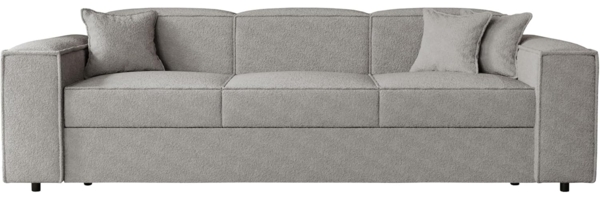Schlafsofa Sokoz Boucle (Farbe: Coral 75)