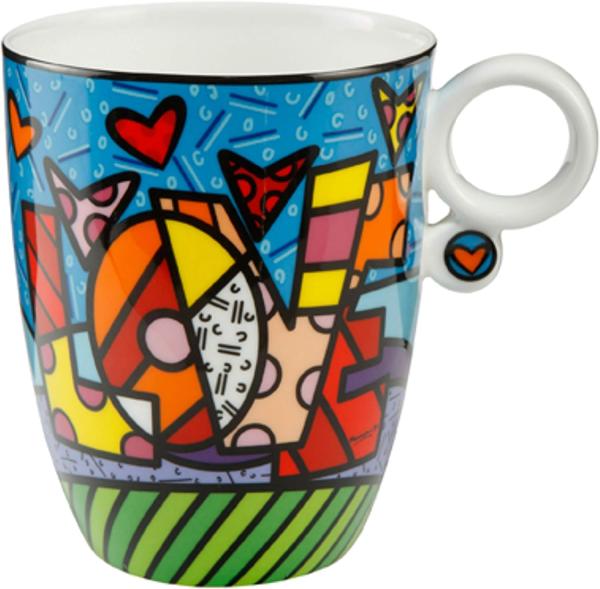 Goebel Pop Art Romero Britto Love - Künstlerbecher Neuheit 2020 66452661