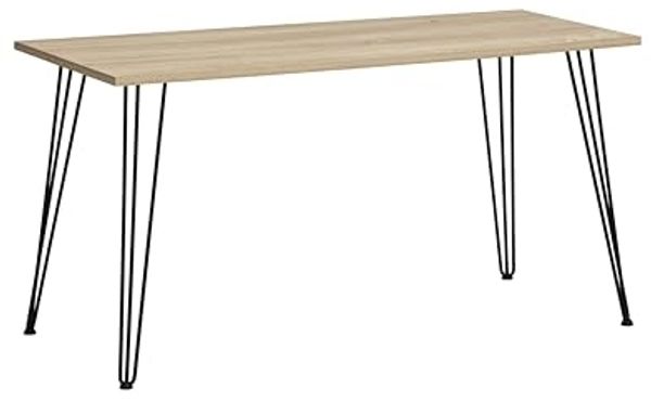 Schildmeyer Schreibtisch Emmik 702039, weißeiche Dekor, 138 x 60 x 73,7 cm