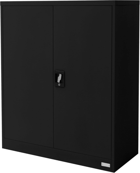 ML-DESIGN Aktenschrank Metallschrank mit Schubladen freistehender Aufbewahrungsschrank (1-St) Lagerschrank schwarz Büroschrank Werkzeugschrank Stahlschrank