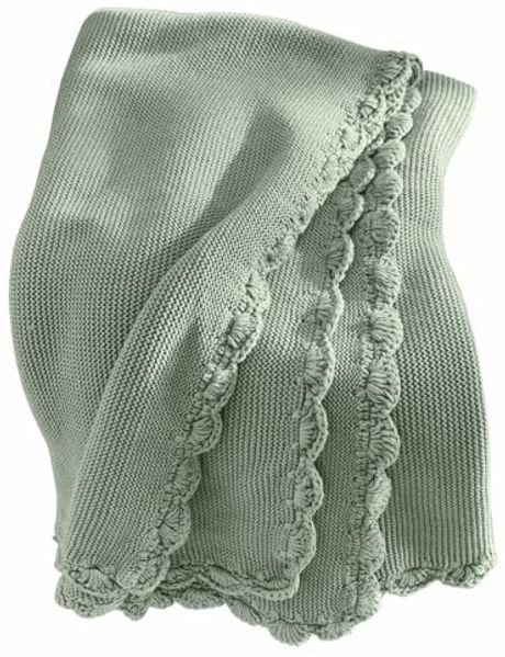 Babydecke Plaid Nymariel grün, Mirabeau