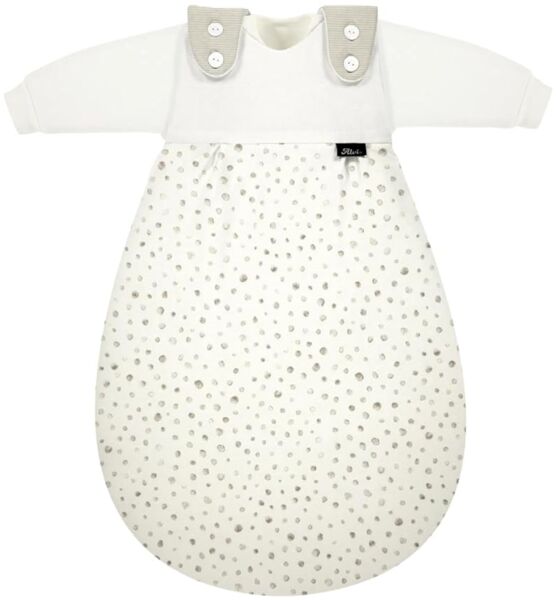 Alvi Baby-Mäxchen Regular Cotton Schlafsack 3tlg. Aqua Dot 86/92
