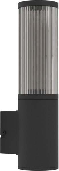 Eglo Außen-Wandleuchte Salle schwarz 31 cm E27