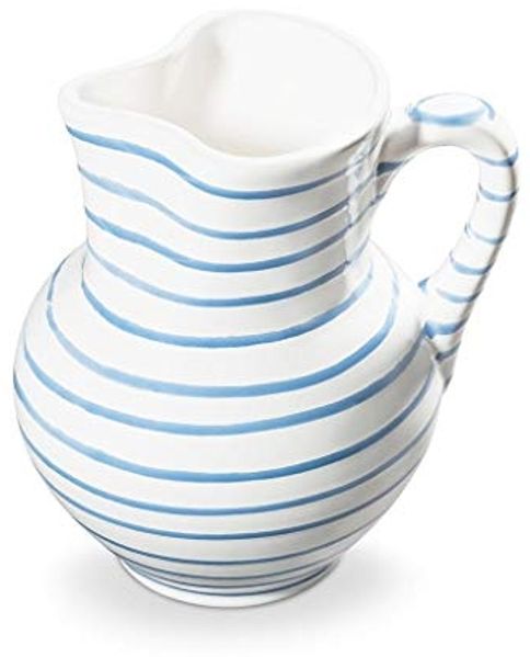 Gmundner Keramik Krug Wiener Form (1L) Blaugeflammt