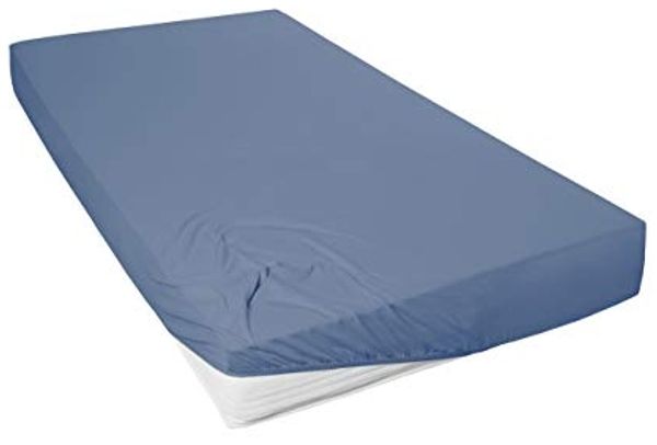 Vario Jersey-Spannbetttuch blau, 150 x 200 cm
