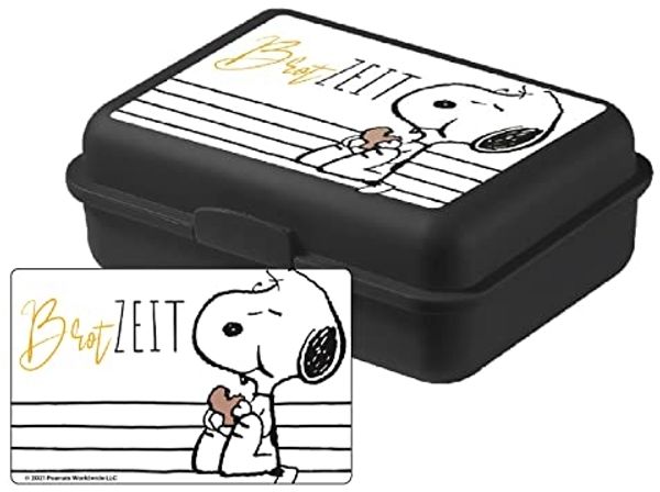 United Labels® Lunchbox Peanuts Snoopy - Brotzeit, Kunststoff (PP)