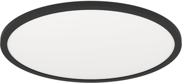 Eglo 900092 LED Deckenleuchte ROVITO-Z weiss schwarz H:2. 5 Ø:42cm dimmbar 2700-6500K mit Connect-Z Funktion