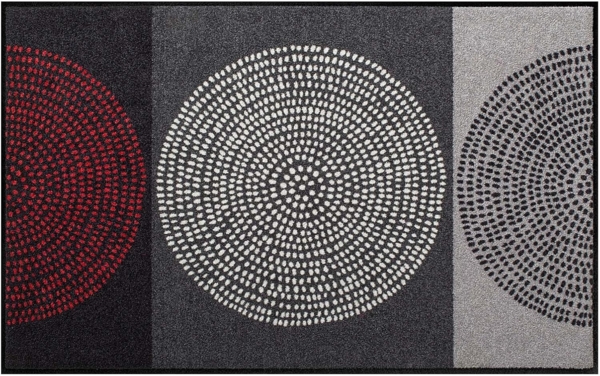 Salonloewe Läufer Fußmatte 75 x 120 cm Nestor rot, Eingangsmatte groß, Höhe: 750 mm