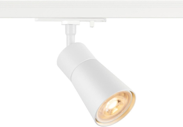 SLV PURI 2.0 Cone, 1~ Spot, GU10, 1x max. 6W, weiß - Leuchten mit 1 Phasen Adapter