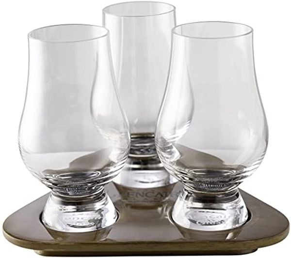 Stölzle Whiskyglas Glencairn Glass, 3-tlg, Kristallglas, Höhe 11,5 cm, Inhalt 190 ml, 3-teilig