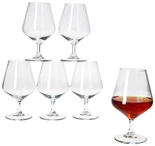 MamboCat Schnapsglas 6x Specials Spirits Brandy-Gläser 150ml mit Fuß Cognac-Schwenker, Glas