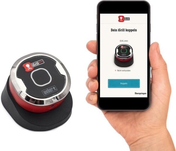 Weber iGrill Mini CR2032 150 h 40 6 mm 50 8 mm 38 1 mm 99 1 mm