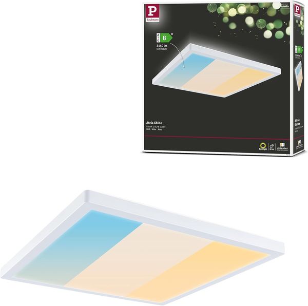 Paulmann 71255 LED Panel Atria Shine 298x298 mm 3000-6500K Weiß IP44