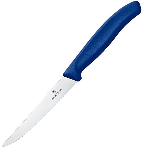 Victorinox Swiss Classic Steakmesser blau, 23.5 x 4.8 x 2.8 cm