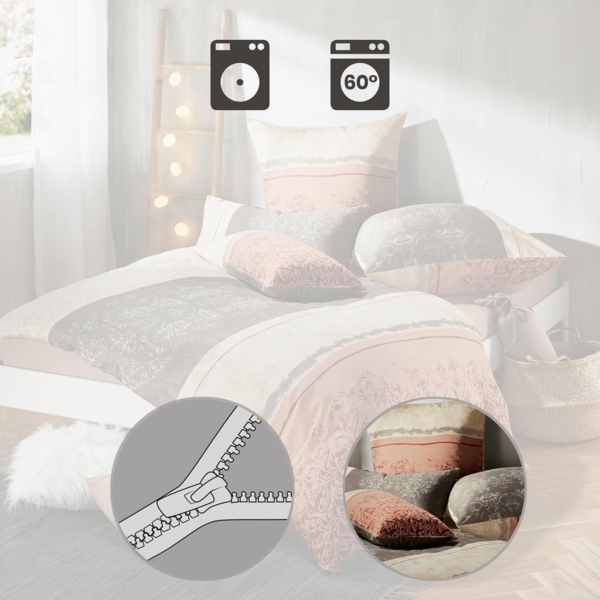 Erwin Müller Bettwäsche Bettwäsche, Mako-Satin, Grafik Bild 5