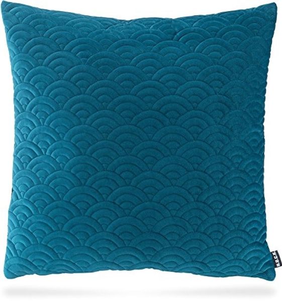 H.O.C.K. Dekokissen Soft Nobile, mit gesteppten Mustern, Kissenhülle mit Füllung, 1 Stück