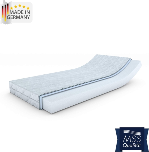 MSS® Aqua VitalFoam® Wellness Matratze - H2 - 200x120 cm Bild 2