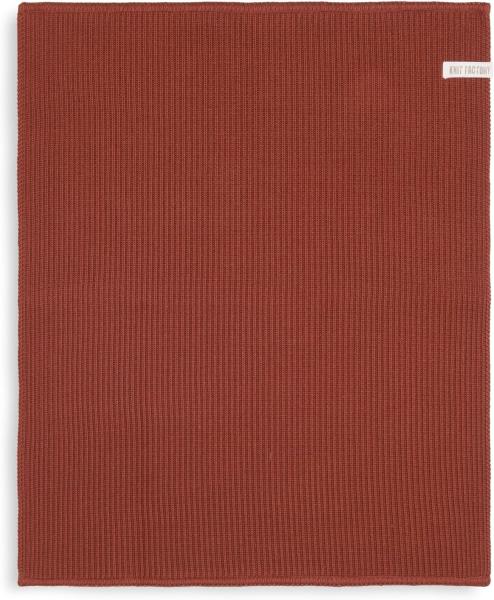 Knit Factory Morres Badematte 60x50 cm Braun