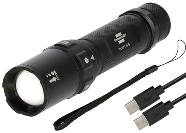 brennenstuhl LED-Taschenlampe TL 801 AFS 3,7V 8000lm IP44 6500K m.Akku