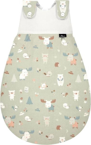 Alvi Baby-Mäxchen Außensack Regular Cotton Baby Forest 68/74