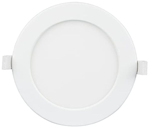 Heitronic 501379 LED Einbauleuchte Le Mans rund weiss 240x32 mm