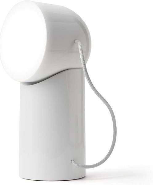 LEXON Orbe Weiß Acrylnitril-Butadien-Styrol (ABS) Aluminium Glas Schlafzimmer Kinderzimmer Flur Tisch/Bank Büro IPX4 1 Glühbirne(n) LED