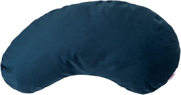 beties Nackenkissen Samt&Sonders, 1-tlg, 1 Stück gefülltes Nackenkissen, Reisekissen admiral-blau
