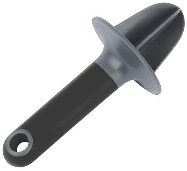 Blackline Zitruspresse mit rutschfestem Softtouch-Griff - Schwarz-Grau, 15 cm