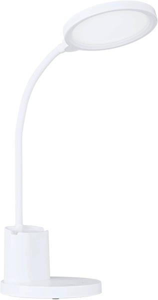 Eglo 900529 Tischleuchte BROLINI LED 2,1W Kunststoff weiß 2700-6500K H:55cm Ø15cm dimmbar mit Touchdimmer