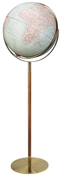 LED-Leuchtglobus 43,5 cm „Apollo Light Flex“ – Dimmbar, drehbar & mit Relief bla...