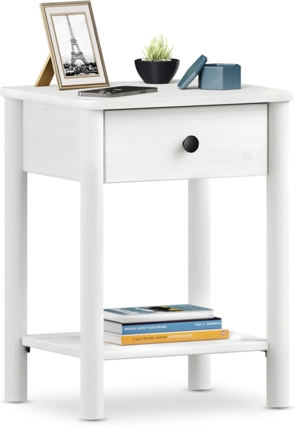 IDIMEX Nachtkommode APOANA, Nachttisch Nachtschrank modern Holz Nachtkommode skandinavisch