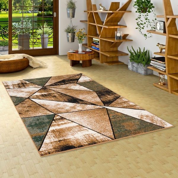 Pergamon Designteppich Designer Teppich Brilliant Magic, Rechteckig, Höhe: 6 mm