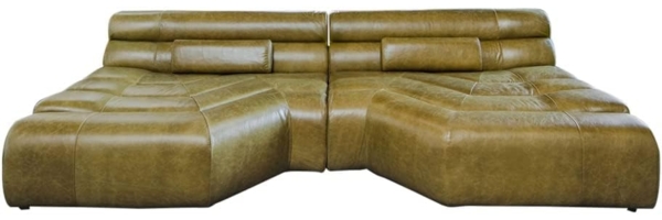 KAWOLA Sofa TARA, XXL Big Sofa Leder versch. Farben