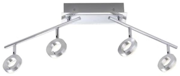 Paul Neuhaus Deckenleuchte, aluminium matt 6786-96