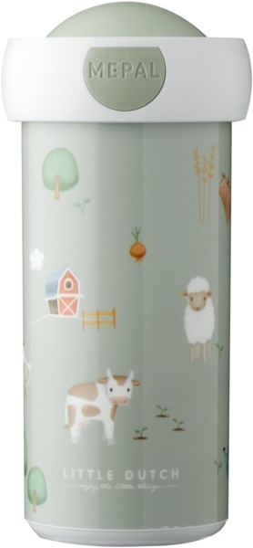 Mepal Little Farm Schulbecher Grün