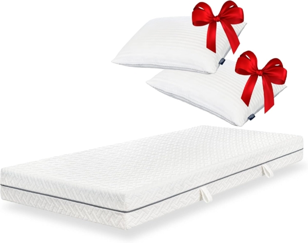 ESSENCE SLEEP EASY Schaumstoffmatratze – 18 cm, 7 Zonen, H2/H3: 140 x 200 x 18 cm / H2