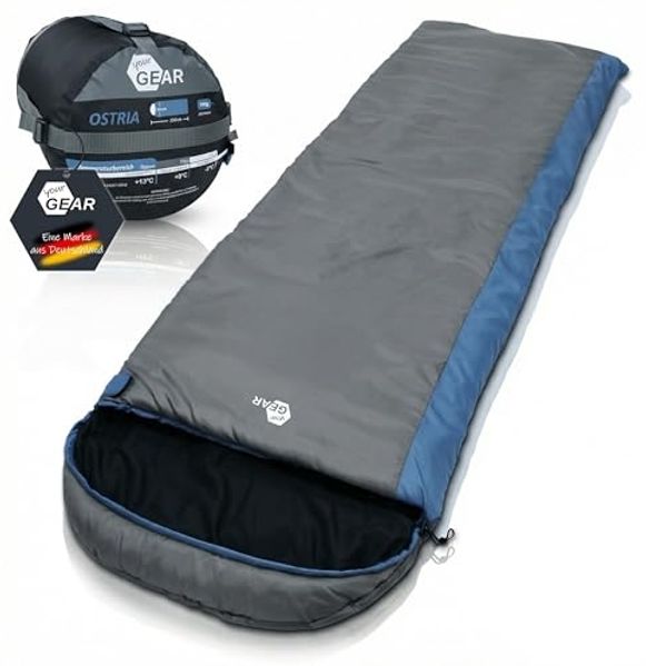 yourGEAR Deckenschlafsack yourGEAR Schlafsack Ostria -3°C Deckenschlafsack 230x75 cm