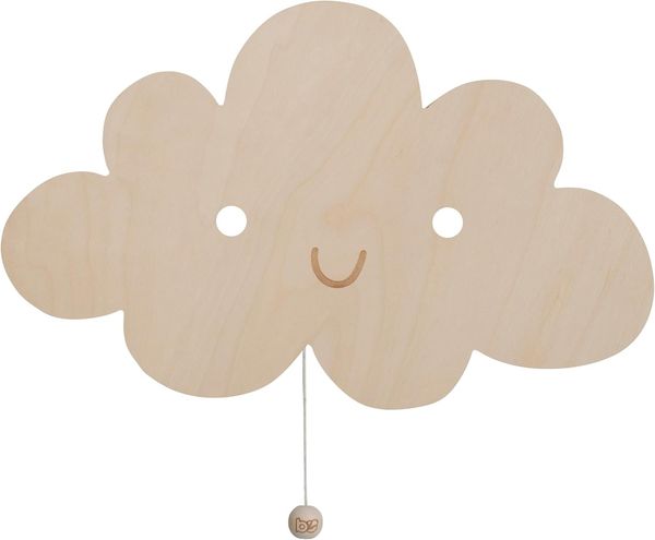 Baby's Only Wonder Wandlampe Cloud Holz natur