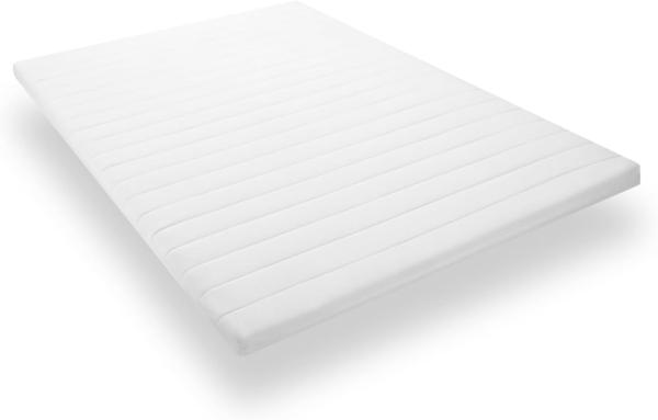 Orthopädischer Matratzentopper 140x190 - Kaltschaum Topper - Matratzenauflage -Höhe ca. 4cm Bild 2