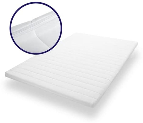 Mister Sandman Matratzentopper 140x190 - Kaltschaum Topper - Matratzenauflage -Höhe ca. 4cm Bild 7