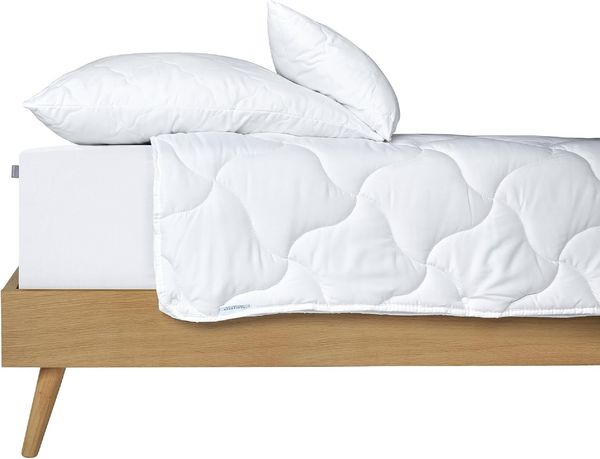 Schiesser 4-Jahreszeiten Bettdeckenset Lykke - 2-teilig - 135 x 200 cm - Weiß Bild 4