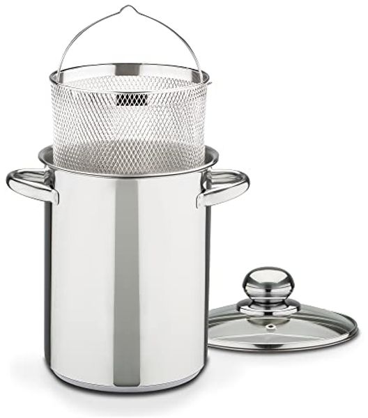 GSW Spargeltopf, Edelstahl 18/8 (1-tlg), Induktion, 4,2 Liter