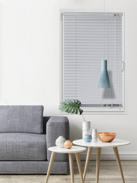 Aluminium Jalousie Lamellen 60 x 130 cm Weiß Bild 2