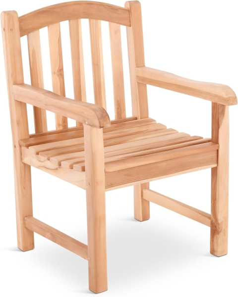 Raburg Gartenstuhl Teak-Holz-Sessel, wetterfestes Teak, Lana XL, langlebig, leicht & robust, UV-beständig & pflegeleicht