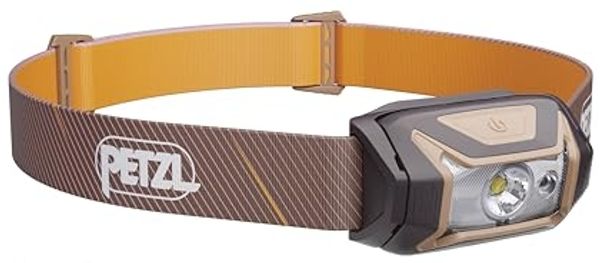 Petzl Tikka Stirnband-Taschenlampe Braun Tasten IPX4 LED 1 Lampen